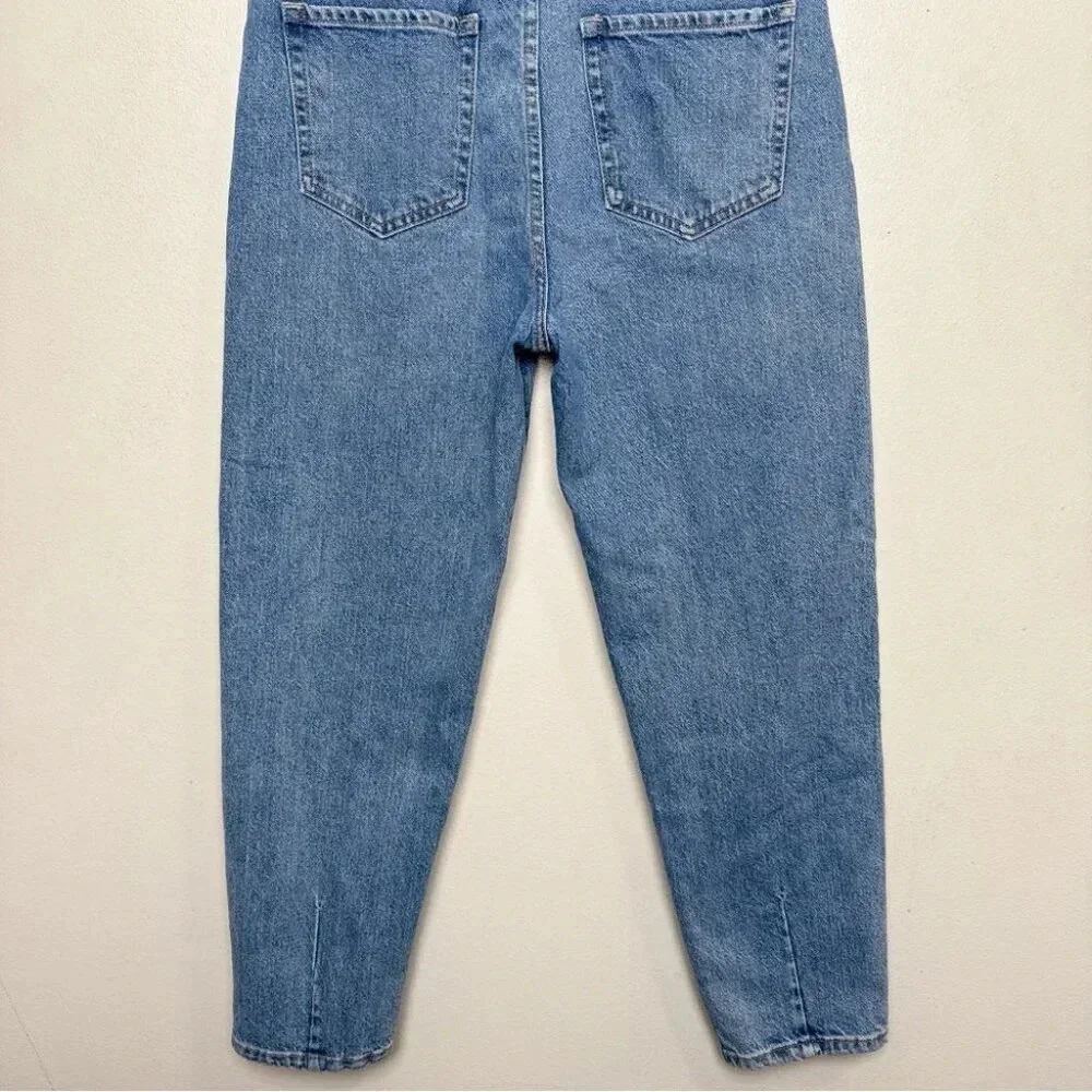 Ever  New Womens 6 Denim Effy Barrell Relaxed Leg Jeans Medium Wash - Picture 13 of 14